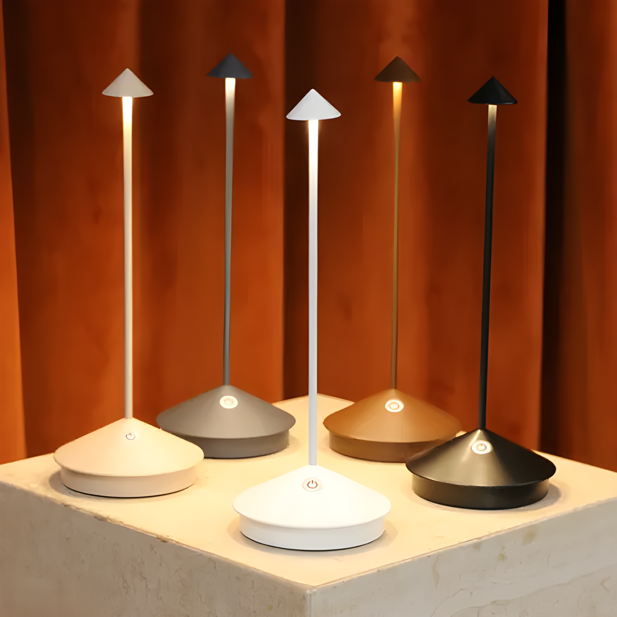 Rechargeable LED Table Lamp - Dimmable Indoor Outdoor Light