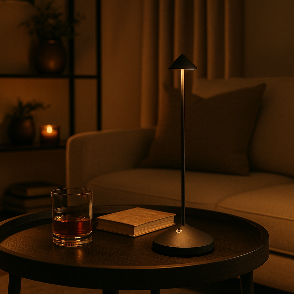 Rechargeable LED Table Lamp - Dimmable Indoor Outdoor Light