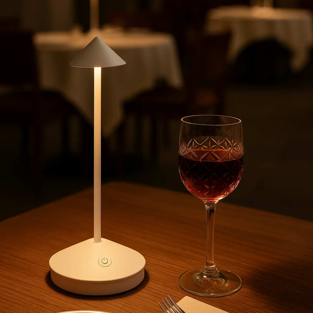 Rechargeable LED Table Lamp - Dimmable Indoor Outdoor Light