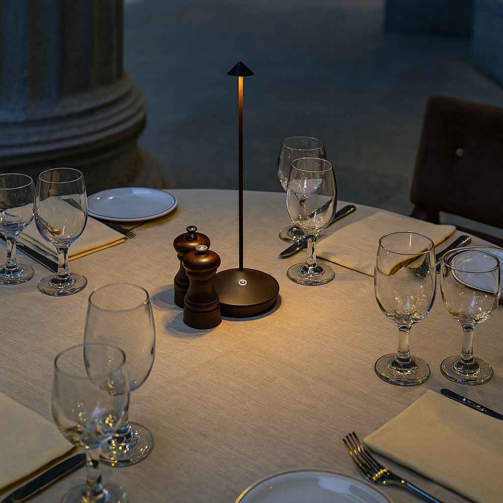 Rechargeable LED Table Lamp - Dimmable Indoor Outdoor Light