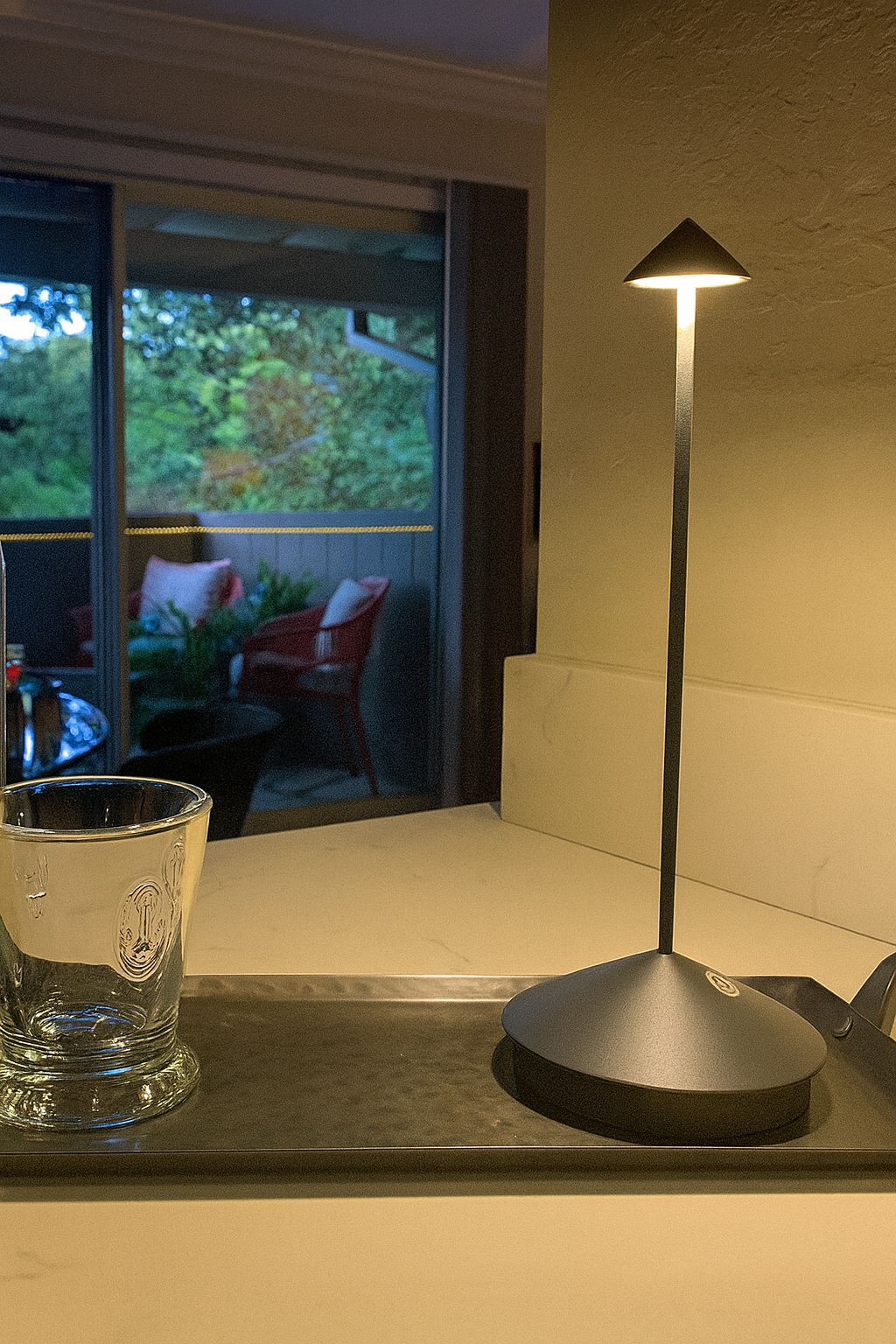 Rechargeable LED Table Lamp - Dimmable Indoor Outdoor Light