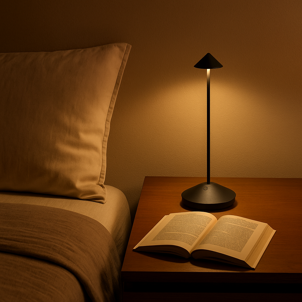 Rechargeable LED Table Lamp - Dimmable Indoor Outdoor Light